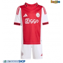 Maglie da calcio Ajax Prima Maglia Bambino 2025-26 Manica Corta + Pantaloni corti)